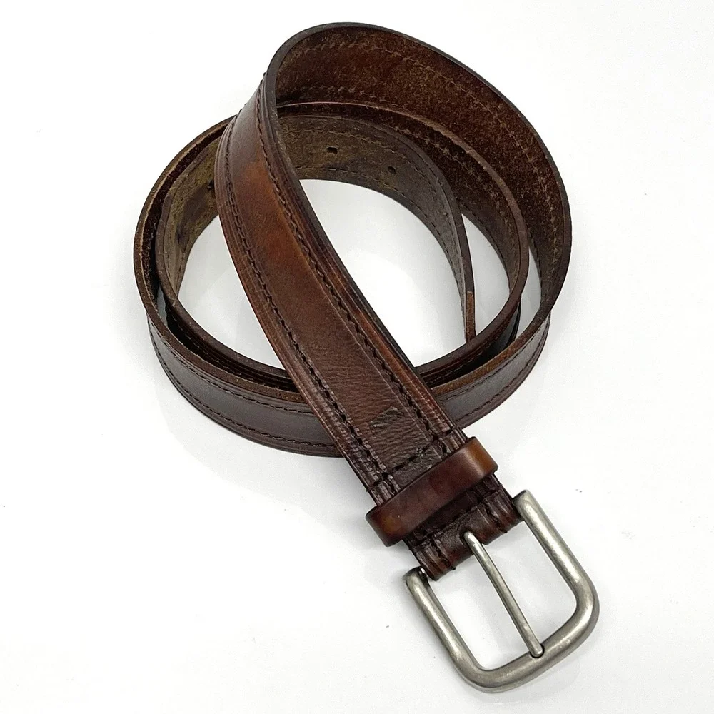 Levi's Men's 38 Brown Genuine Leather Belt 1.25
